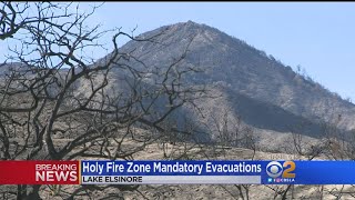 Mandatory Evacuations Issued For Holy Fire Burn Areas