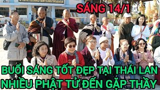 Tin Vui Thầy Minh Tuệ Mới Nhất Sáng Nay Tại Thái Lan.