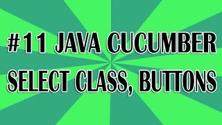 Java Cucumber Tutorial 11 (Drop Downs, Checkboxes and Radios Buttons) | QAShahin