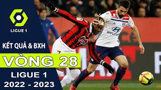 Kết quả & Bảng xếp hạng Vòng 28 Bóng đá Pháp | Ligue 1 mùa bóng 2022/2023