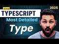 TypeScript Hindi Tutorial #21 Types