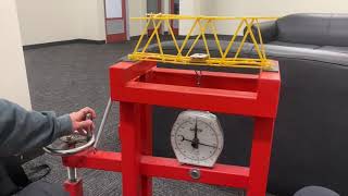 Uni SA spaghetti bridge construction 2020