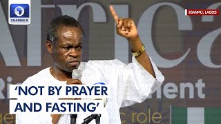 Africa Won’t Rise By Prayer And Fasting – Prof Lumumba