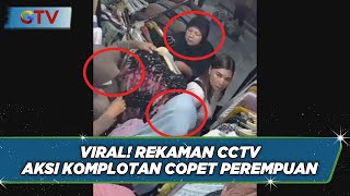 Terekam CCTV! Aksi Komplotan Copet Perempuan di Pasar Besar Kota Malang - BIP 19/03