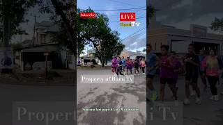 Detik-detik Runners melintasi ruas jalan kota