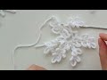 СНЕЖИНКА ❄ за 5 минут crochet snowflakes