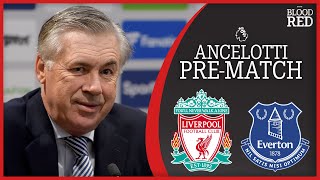 'NO PRESSURE' | Carlo Ancelotti Press Conference | Liverpool vs Everton