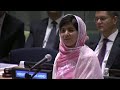 malala yousafzai addresses united nations youth assembly