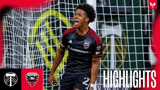 FIGHT TIL THE END | Portland Timbers vs. D.C. United | HIGHLIGHTS | MLS 2024