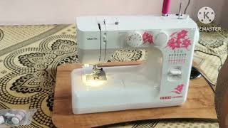 How to use Usha Janome Allure Dlx Sewing machine 🧵 Complete review & explanation