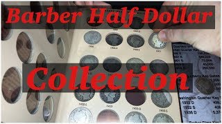 barber half dollar collection