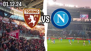 TORINO vs NAPOLI (01/12/24) Curva Maratona \u0026 Highlights