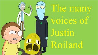 (Almost) All the characters voiced by Justin Roiland (a.k.a Creator of Rick and Morty)