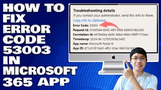 How To Fix Error Code 53003 in Microsoft 365 App [Solution]