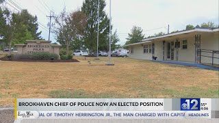 Brookhaven Chief of Police now an elected position