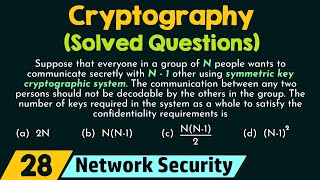 Cryptography (Solved Questions)