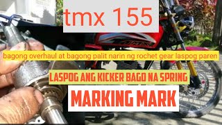 HONDA TMX 155 BAKIT NADAPLIS ANG KICKER ??