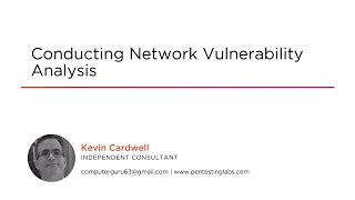 Course Preview: Conducting Network Vulnerability Analysis