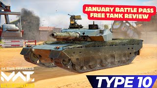 MWT Tank Battles Type 10 | New Tier IV main battle tank.