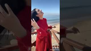 Sarah khan on beach #sarahfalak #shorts