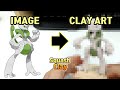 Pokémon Clay Art: Shiny Mega Mewtwo X psychic-type Legendary Pokémon!!