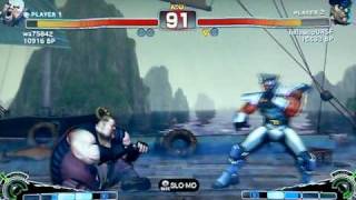 followupURSF [Bison] vs Haitani [Rufus] SUPER STREET FIGHTER 4 - Japanese Online Ranked Matches