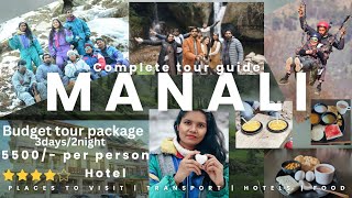 Manali Diaries | Episode 1: Hotel Sarthak Regency | #AccurateHoliday best tour packages in budget😍🌨️