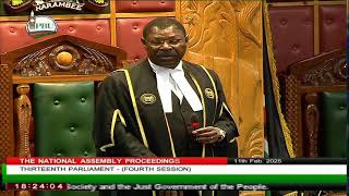 THE NATIONAL ASSEMBLY | TUESDAY FEBRUARY 11TH, 2025 | AFTERNOON SESSION