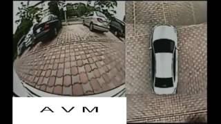 AVM (Around View Monitoring /monitor ) 4CH camera become 360 degree viewer for car vehicle