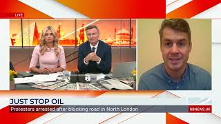 Dr Patrick Hart with Stephen Dixon & Ellie Costello | GB News | 23 October 2022 | Just Stop Oil