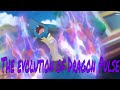 The evolution of Dragon Pulse in the Pokémon Anime