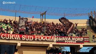 Esplode la curva del Foggia al gol! Avellino-Foggia 2-2, Serie C 19.12.2021