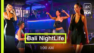 🔥 Nightlife Bali Canggu 🔥 Beautiful Girls in da Party After Midnight 2024 4K HDR