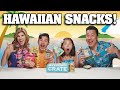 TRYING HAWAIIAN SNACKS!!! Family Snack Challenge - Snack Crate!