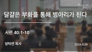 [꿈사랑교회] 달걀은 부화를 통해 병아리가 된다, 시편 40:1-10