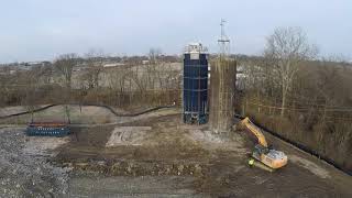 Silo Demolished in Gallatin, Tennessee