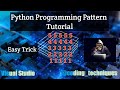 Learn Python || Python Programming Basic Pattern Tutorial👨‍🏫📓 #coding #programming #python #viral 🖥📲