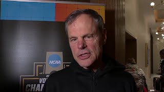 WATCH: Head Coach John Cook Final Four arrival interview