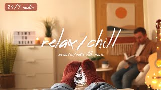 Relax/Chill Radio 😌 | Acoustic/Indie Folk Music | 24/7 Live alexrainbirdRadio