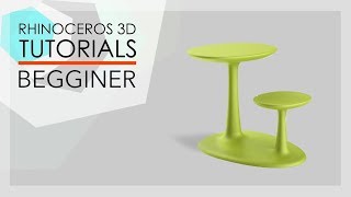 RHINO TUTORIAL - STARCK TABLE - BEGINNER