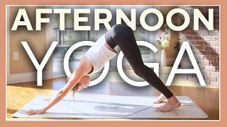 MIDDAY RESET YOGA – 10 min Yoga to Re-Energize (Afternoon Stretch, No Props)