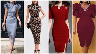 Most Trendy body cone dresses designs for ladies || Body cone outfit