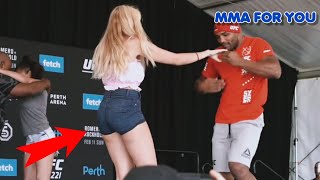 ROMERO SURPRISES CUTE GIRL WITH WILD SEXY DANCE [HD]