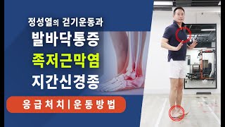 발바닥 통증으로 제대로 서고 걷기도 힘들때 족저근막염 지간신경종 진단을 받고 가볍게 운동