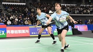 【全日本総合バドミントン2024】櫻本＆五十嵐が福島＆松本との激闘に競り勝ち決勝進出！　志田＆松山は辛勝で準決勝を突破！