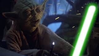 Yoda vs R2-D2 | Light Saber Duel - Star Wars