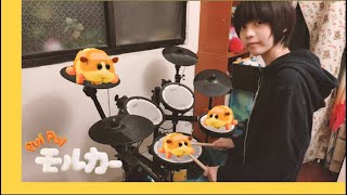 PUI PUI 天竺鼠車車 OP drum cover /PUI PUI モルカー OP ドラム 叩いてみた