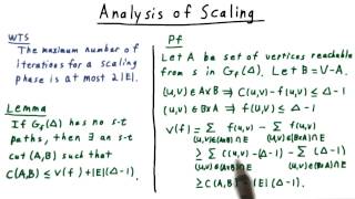 Analysis of Scaling - Georgia Tech - Computability, Complexity, Theory: Algorithms