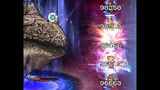 【FFRK】FF10 絶夢 シン 57:36　無課金　ウララ編成(アタッカー覚醒以上1本使用)