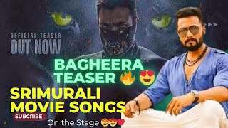 Sri Murali Bagheera Teaser🔥😍 Bhar bhar Bharaate Song #srimurali #bagheera#kannadavlogs #Kannada vlog